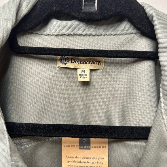 Democracy Corduroy Shirt Jacket - Picture 6 of 7